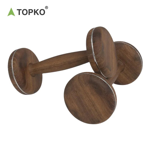 Oak Wooden Dumbbells