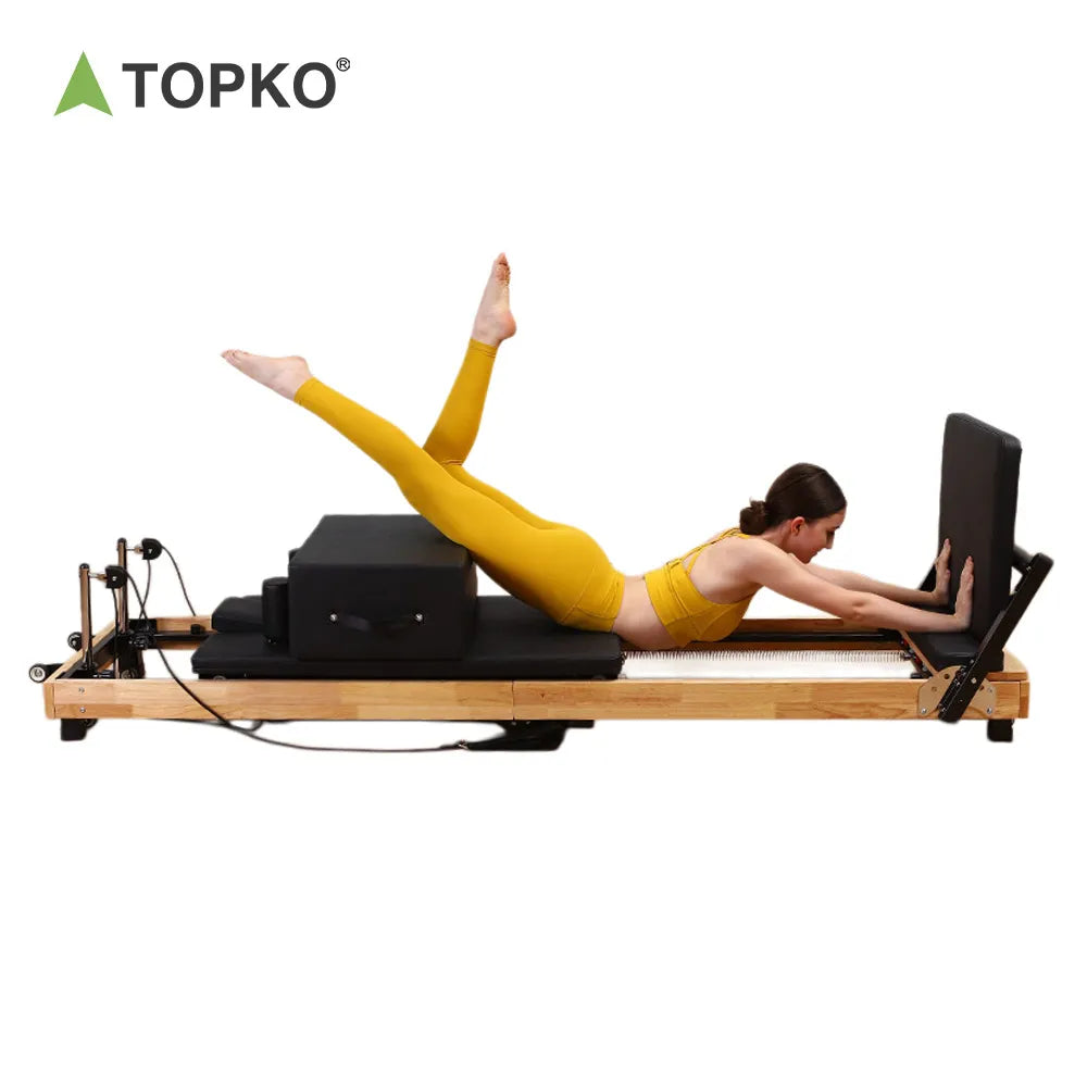 Wood and Iron Combined Pilates Reformer