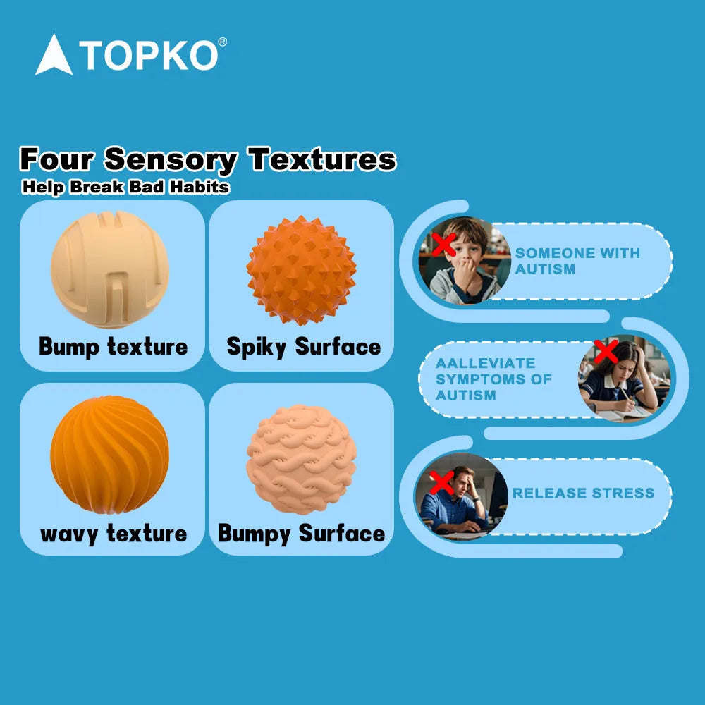 Silicone massage ball