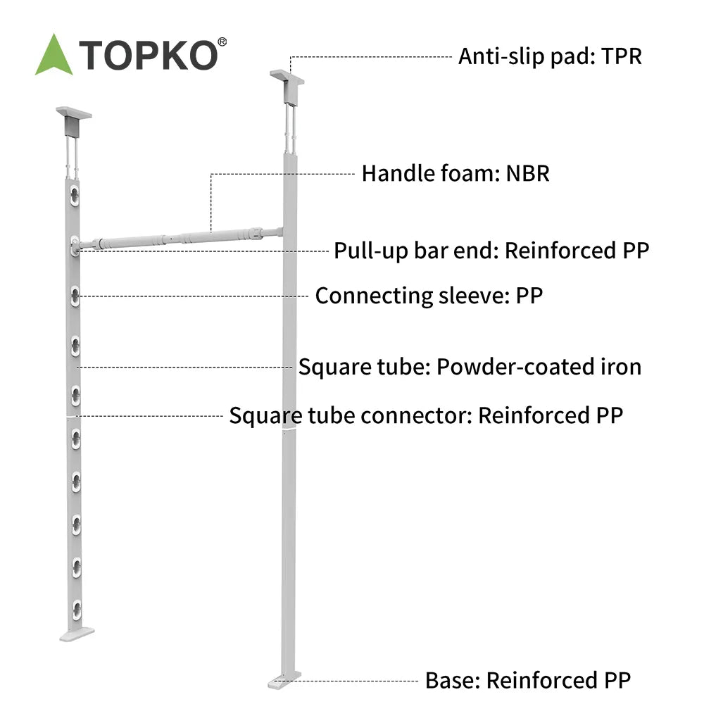 Adjustable Doorway Pull-Up Bar