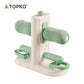 Abdominal crunch assist device