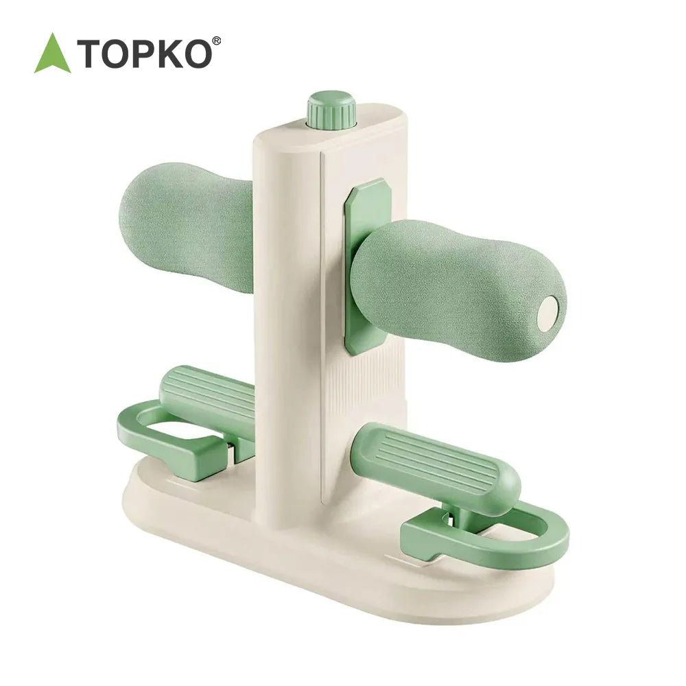 Abdominal crunch assist device