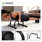 Adjustable angle prone support