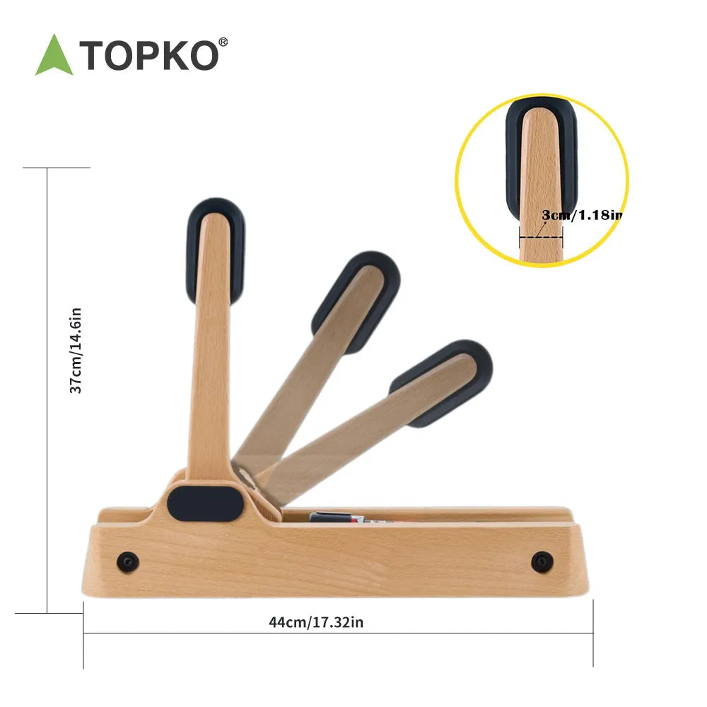 Wooden arm training