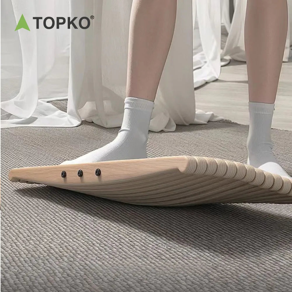 Wooden foot massager