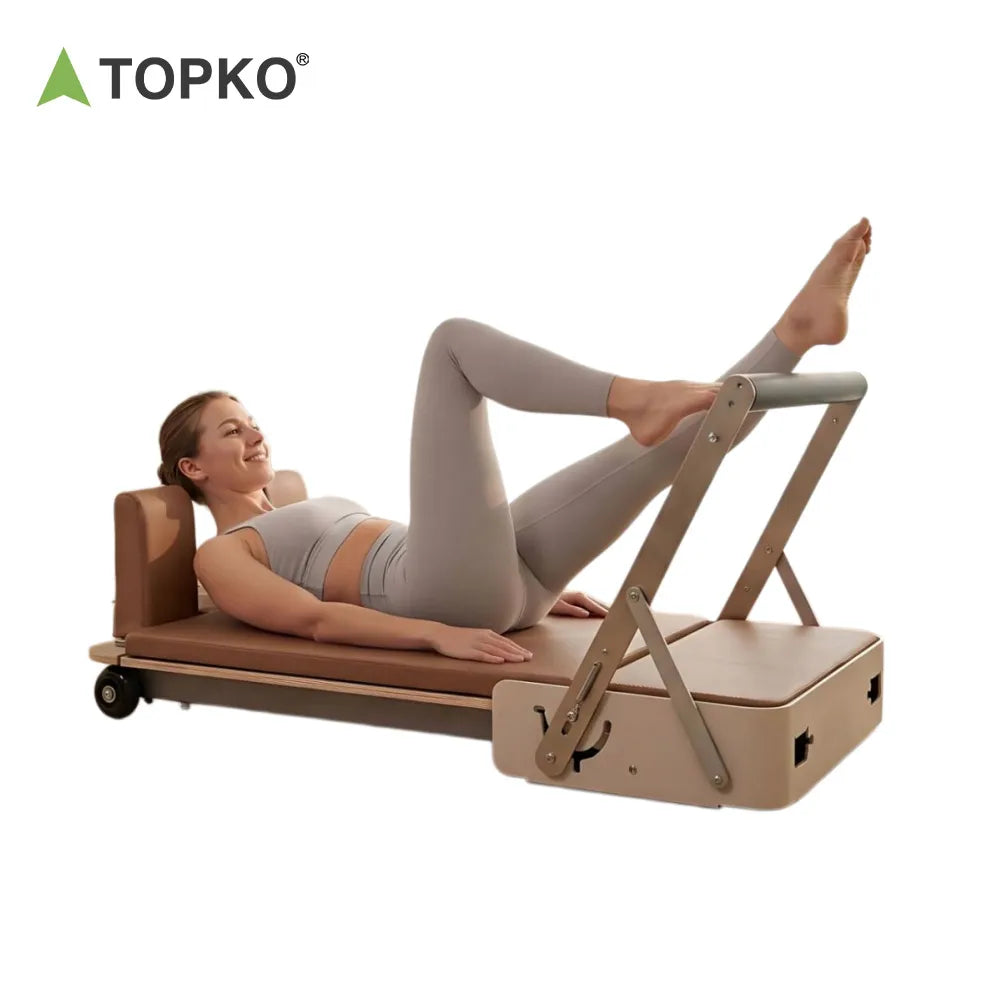 Foldable Pilates core exercise mat