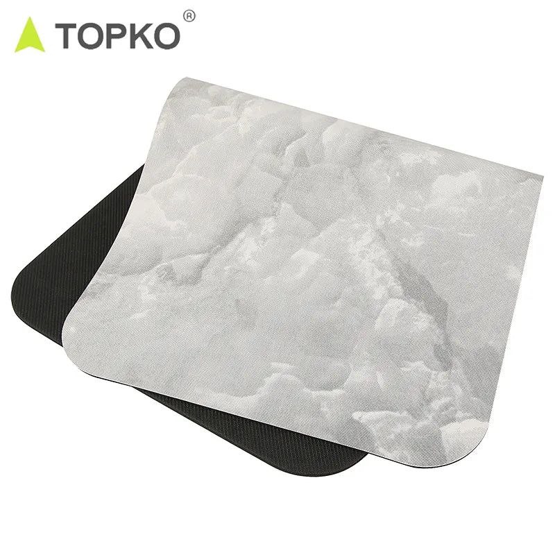 UV-Printed Marble Pattern PU Rubber Mat