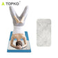 UV-Printed Marble Pattern PU Rubber Mat