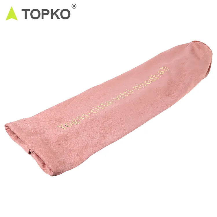 Suede Yoga Bag