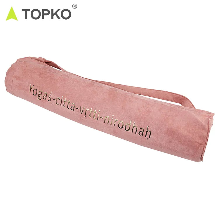 Suede Yoga Bag