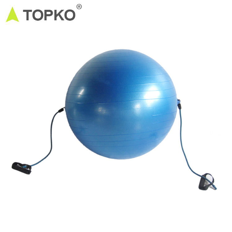 Blue yoga online ball