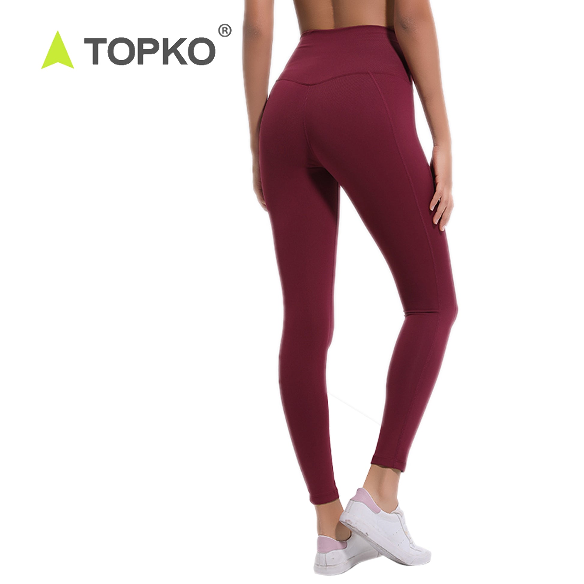 fvwitlyh Women's High Waist Yoga Pants TOPKO European And American