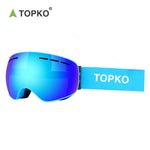 Wide Field Of View Frameless Anti-Fog Ski Goggles