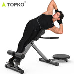 Indoor Roman Chair Home Lumbar Abdominal Training Fitness Chair can be Folded Without Installation