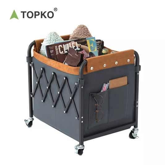 Foldable Four-Wheel Practical Outdoor Storage Box