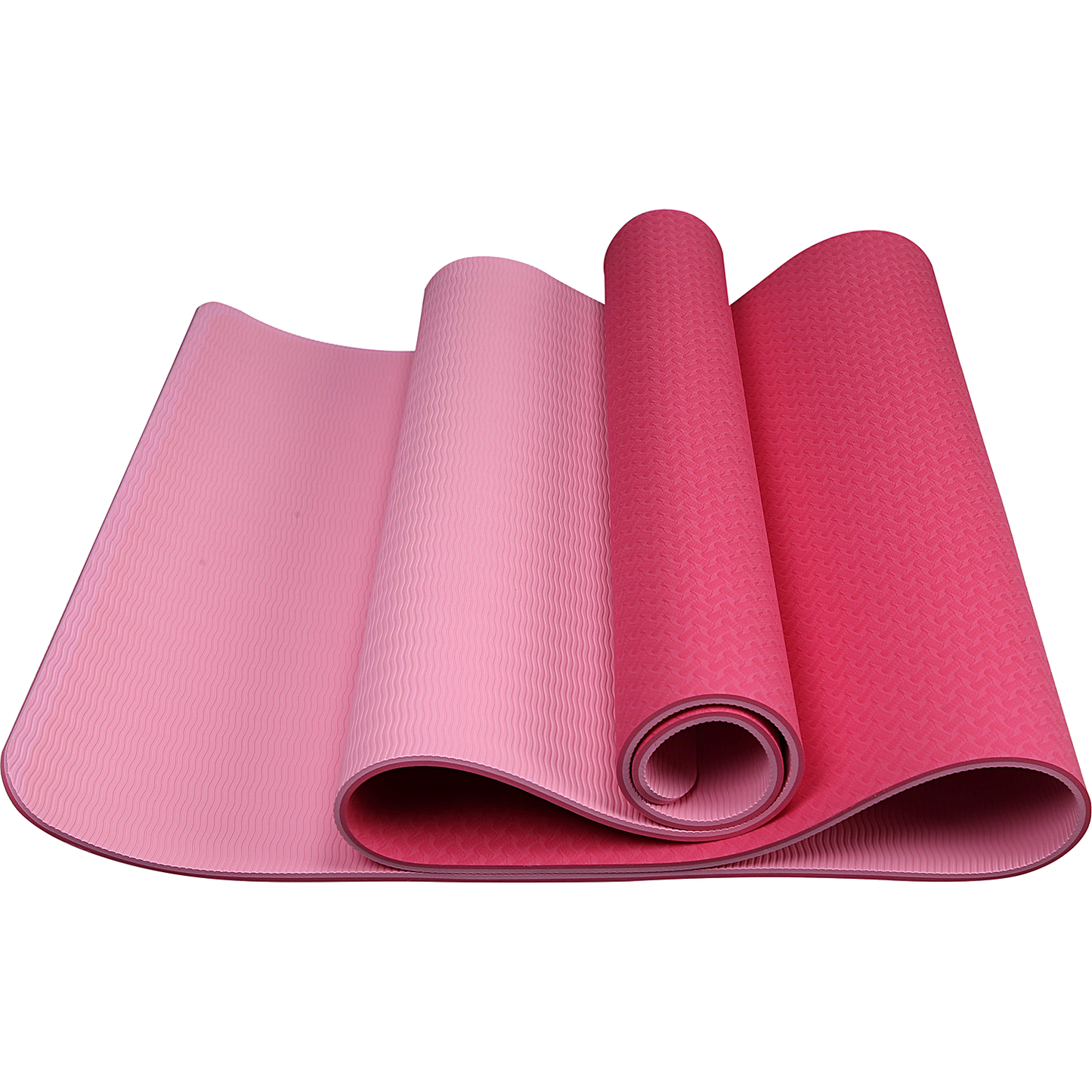 Tpe Pink Basic Yoga Mat, Mat Size: 183 X 61 Cm, 6mm at Rs 690/piece in  Greater Noida