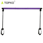 Pilates bar kit with resistance band for women,fitness and bodybuilding