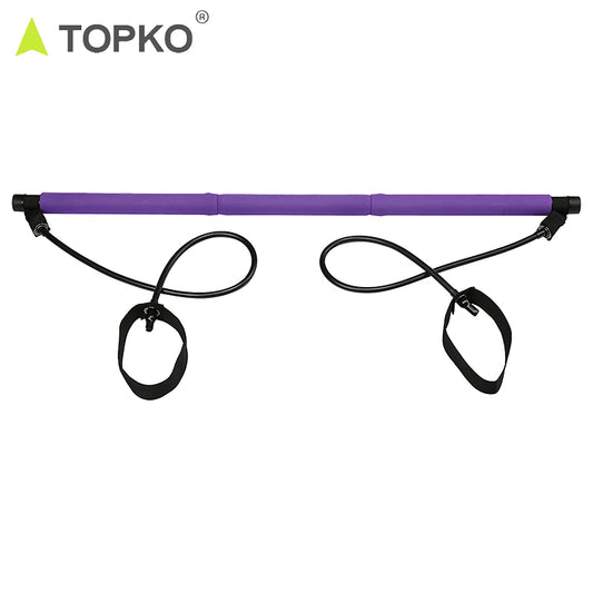 Pilates bar kit with resistance band 